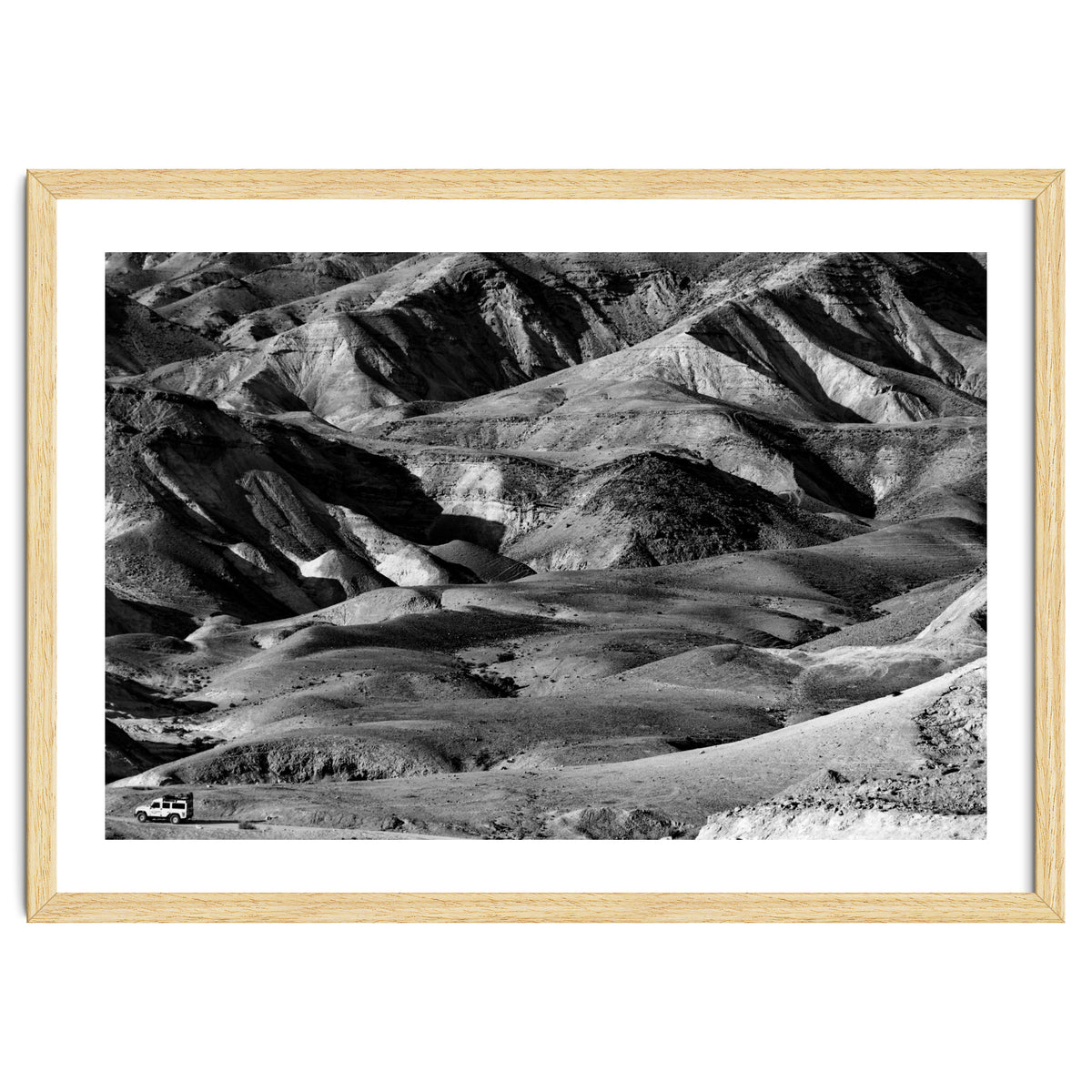 Driving across the Judean Desert