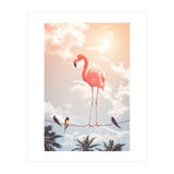 Flamingo & Friends (Print Only) thumbnail