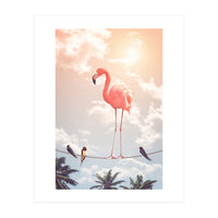 Flamingo & Friends (Print Only)