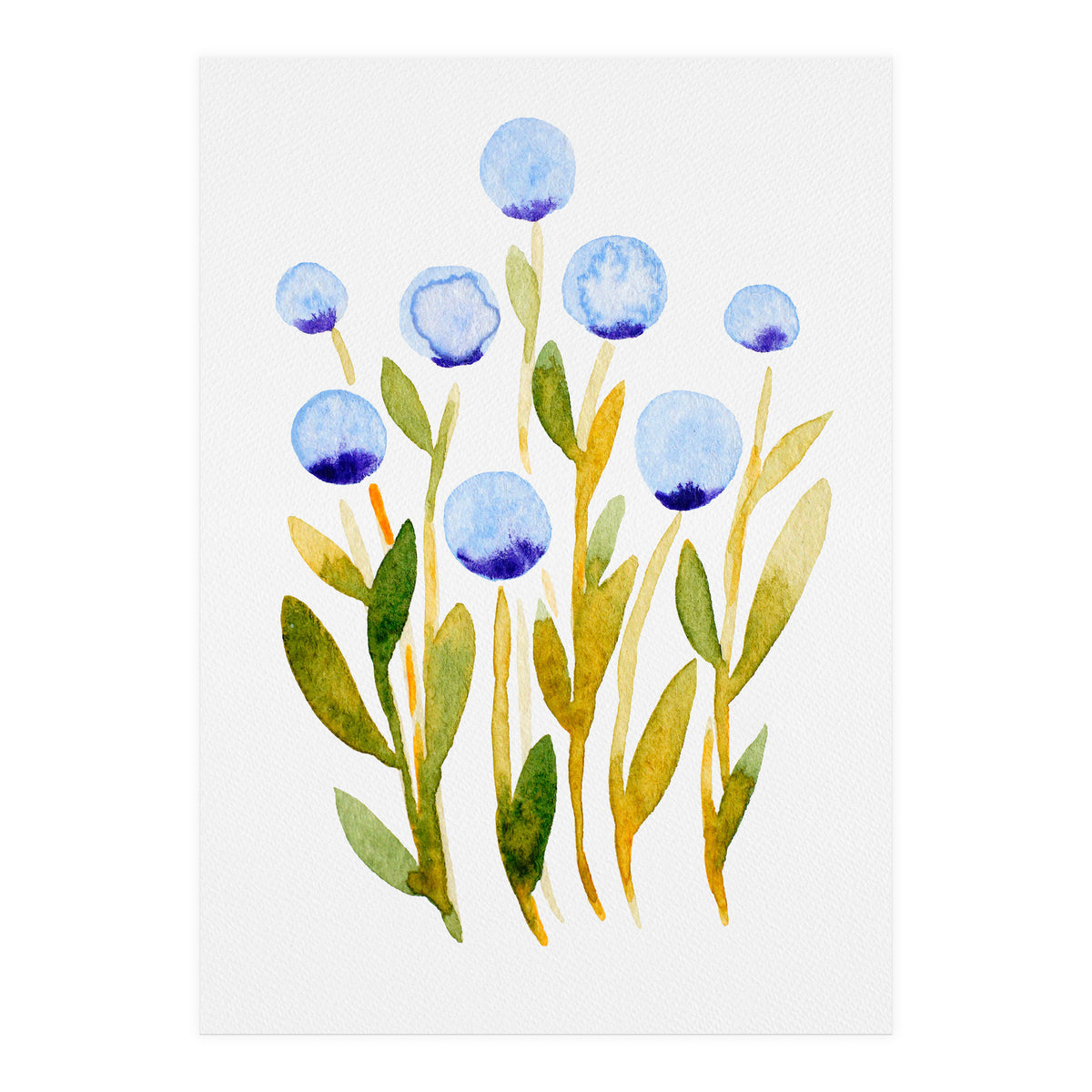 Simple Flowers (Print Only)