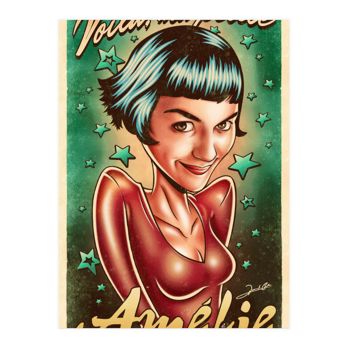 Voila Ma Petite (Print Only)