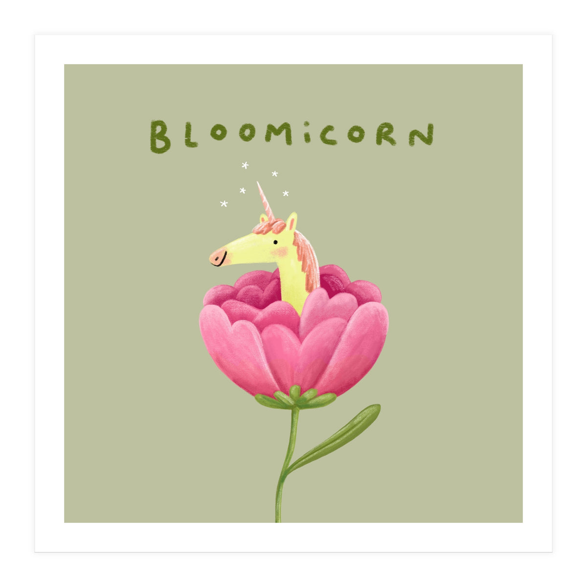 Bloomicorn (Print Only)