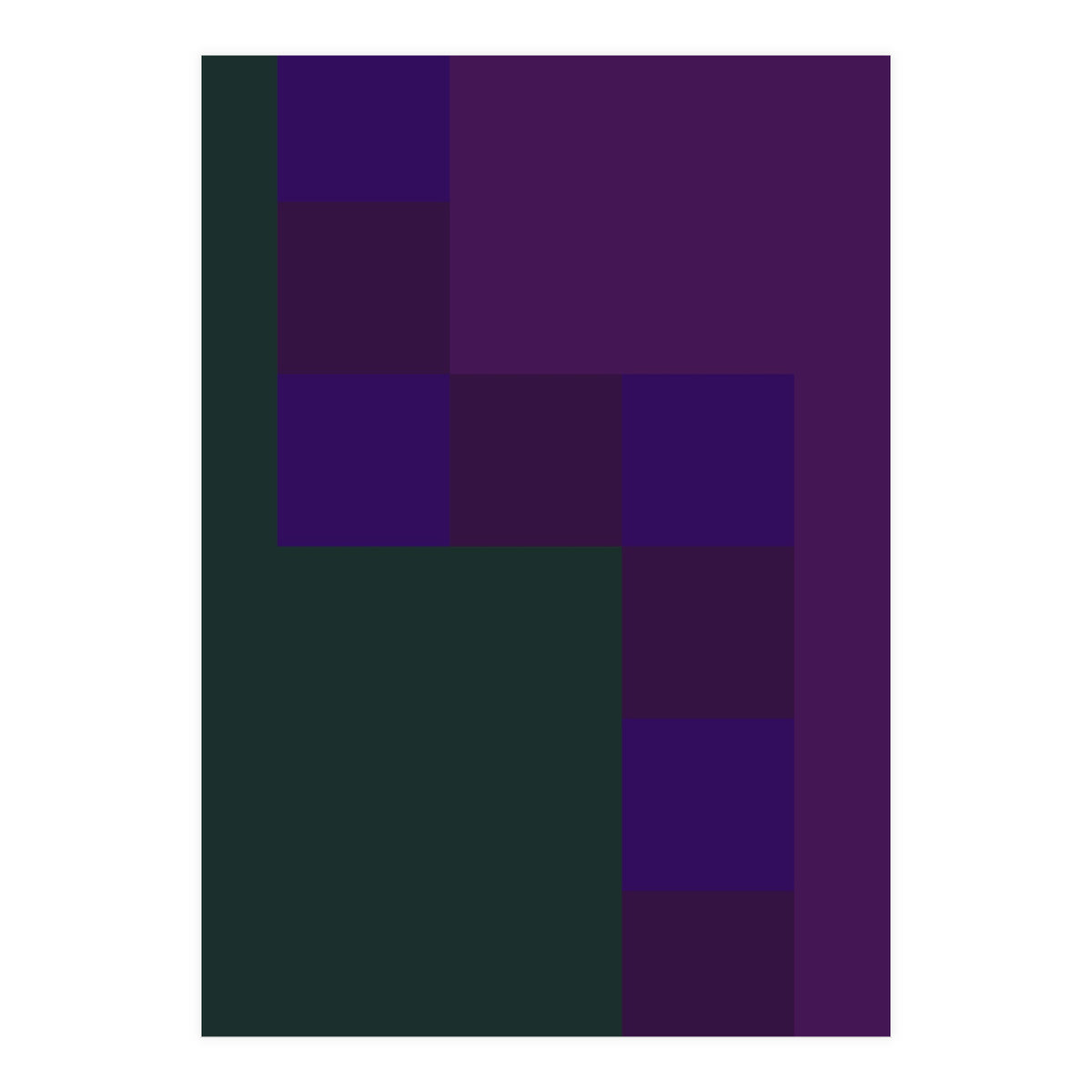 Geometric Minimalist Abstract Modern 5 (Print Only)