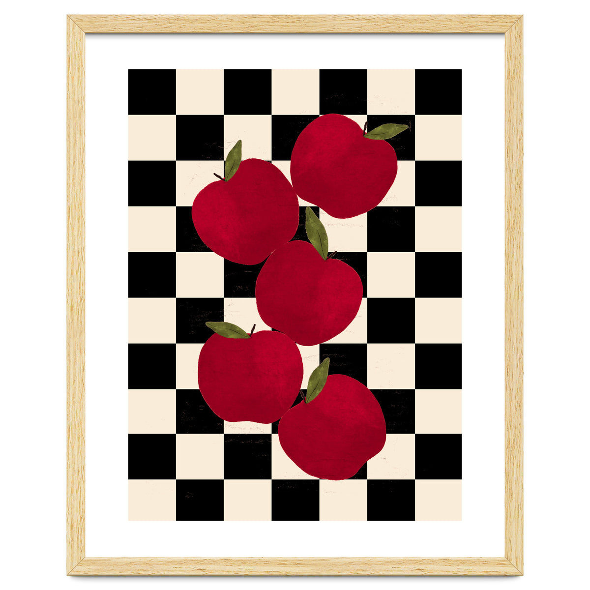 Apples on Checker