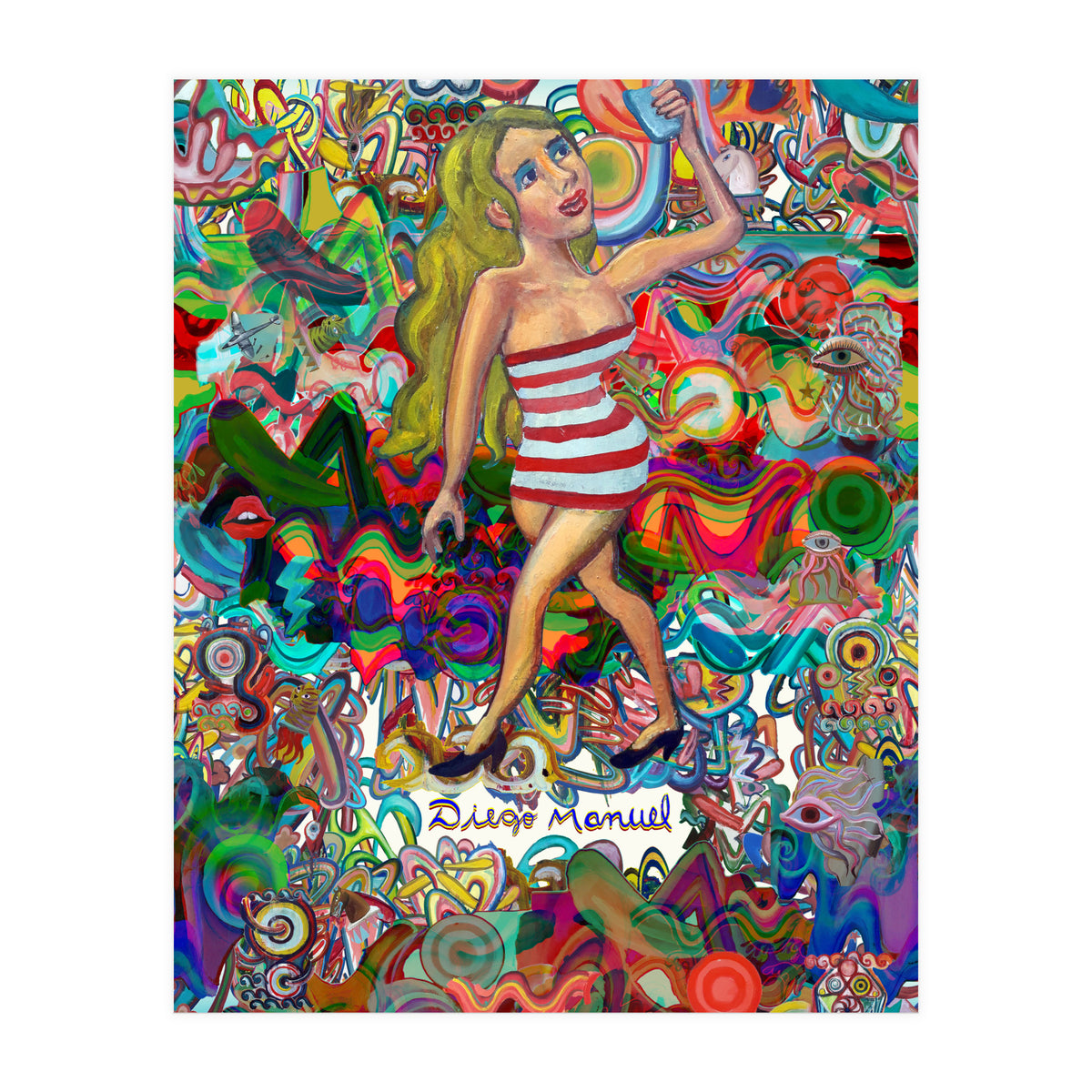 Graffitis 2021 Tapiz 87 (Print Only)