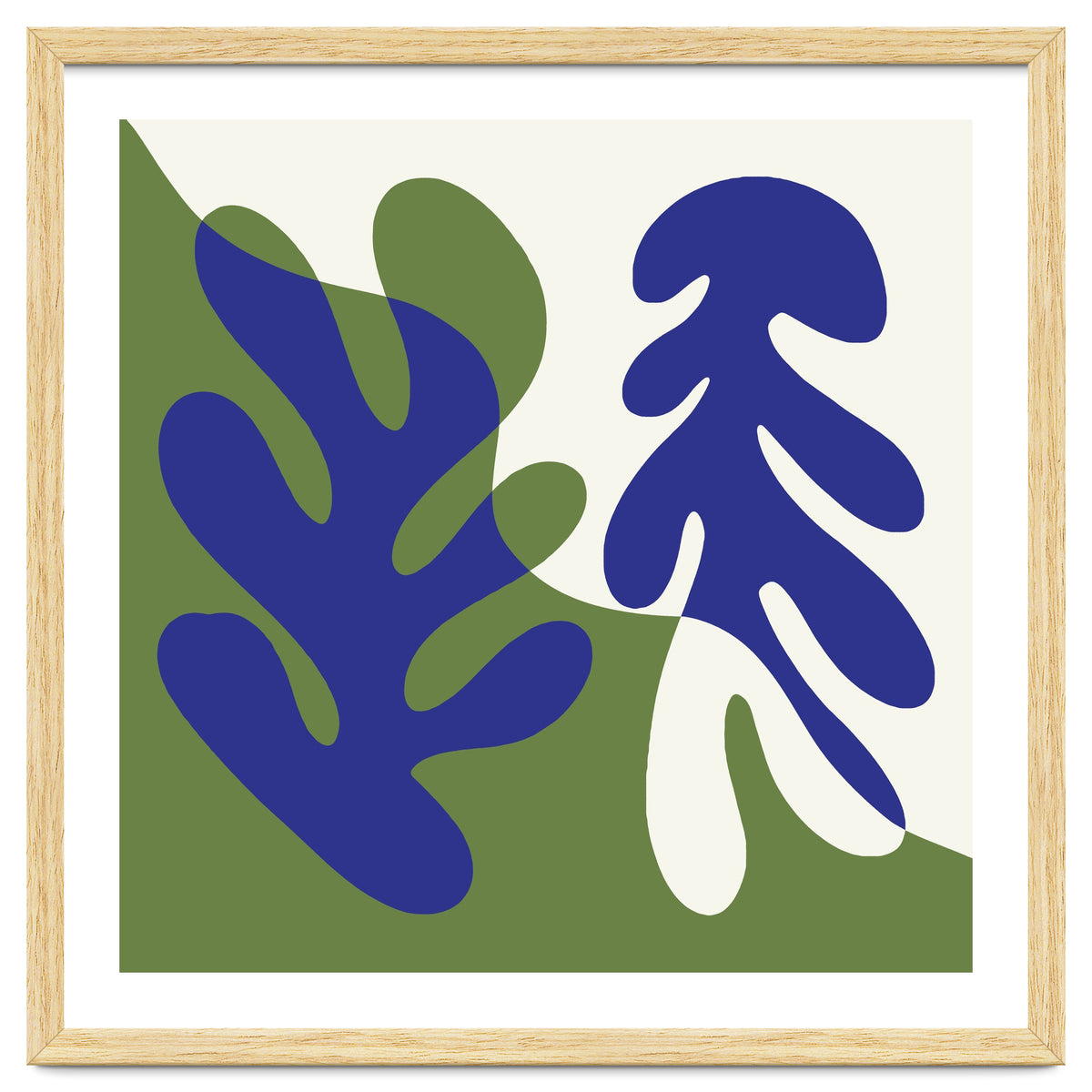 Matisse Inspired Organic Coral Shapes