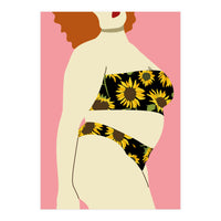 Sunflower Swimsuit (Print Only)