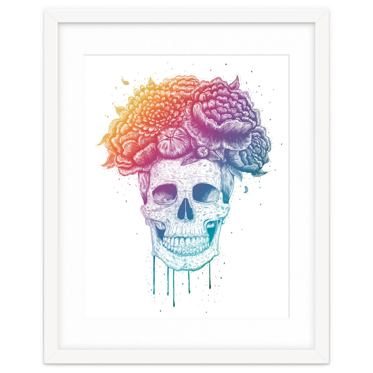 Colorful Skull