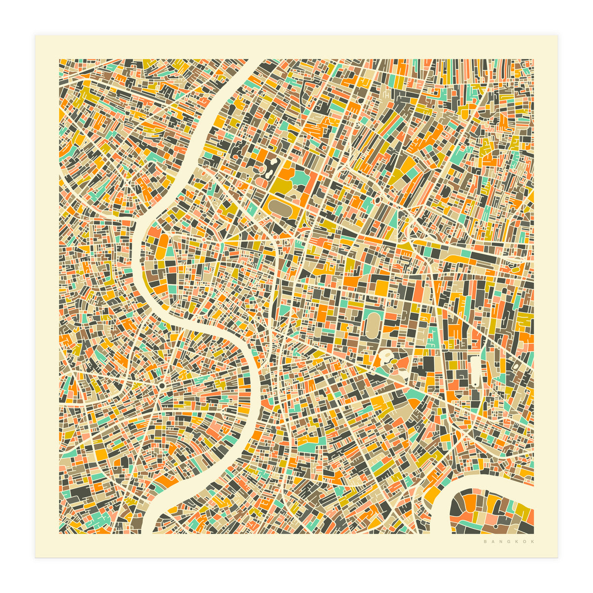 BANGKOK MAP (Print Only)