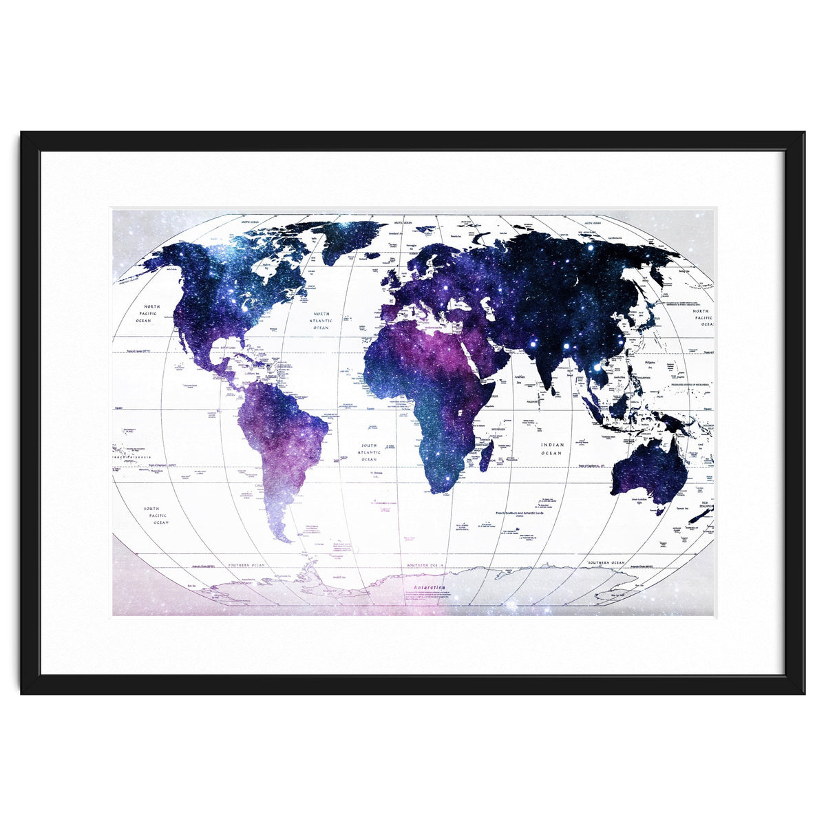 ALLOVER THE WORLD-Galaxy map