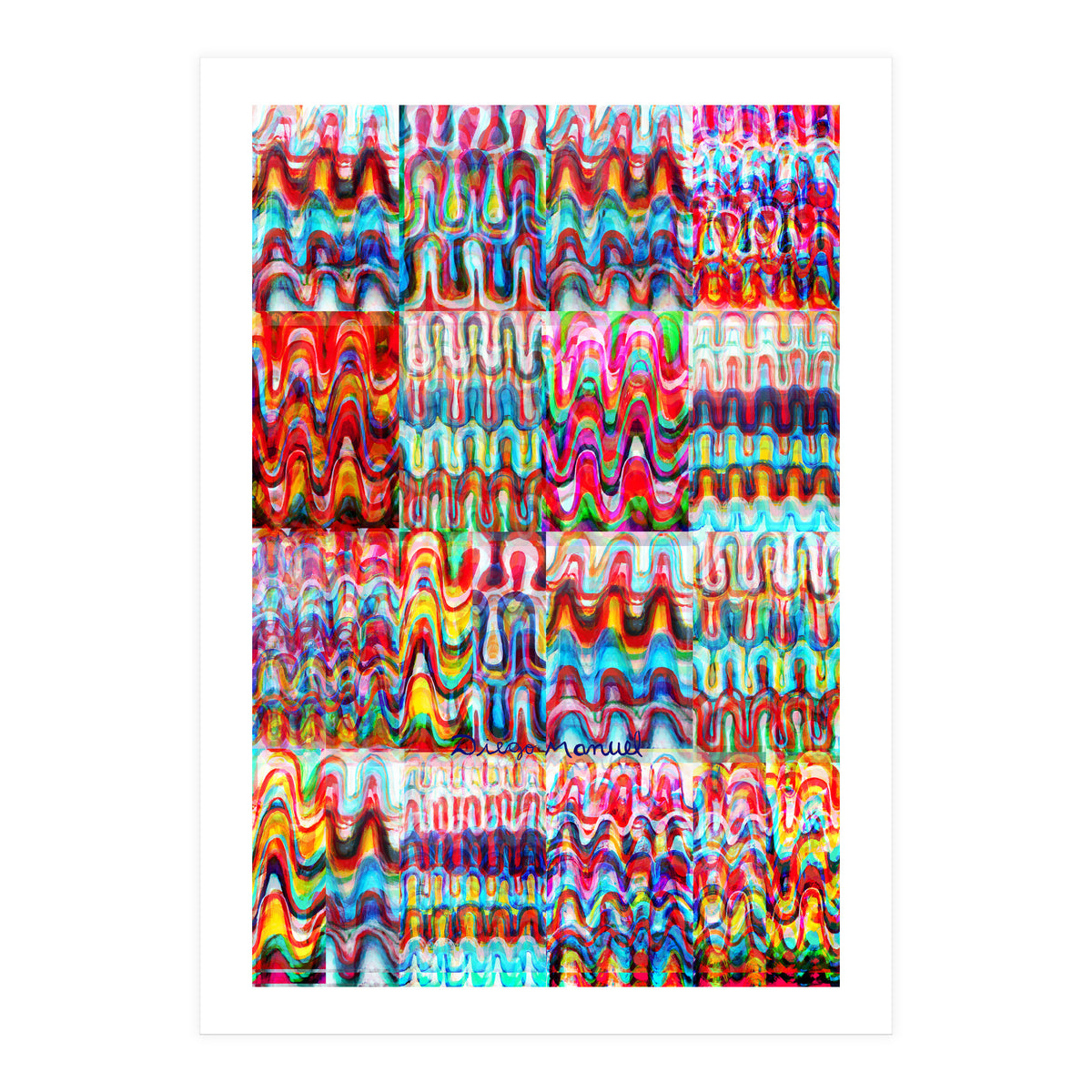 Pop abstract color full (Print Only)
