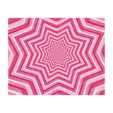Abstract Pink Geometric Design Art (Print Only) thumbnail