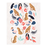 Tropical Girls And Cheetah (Print Only) thumbnail