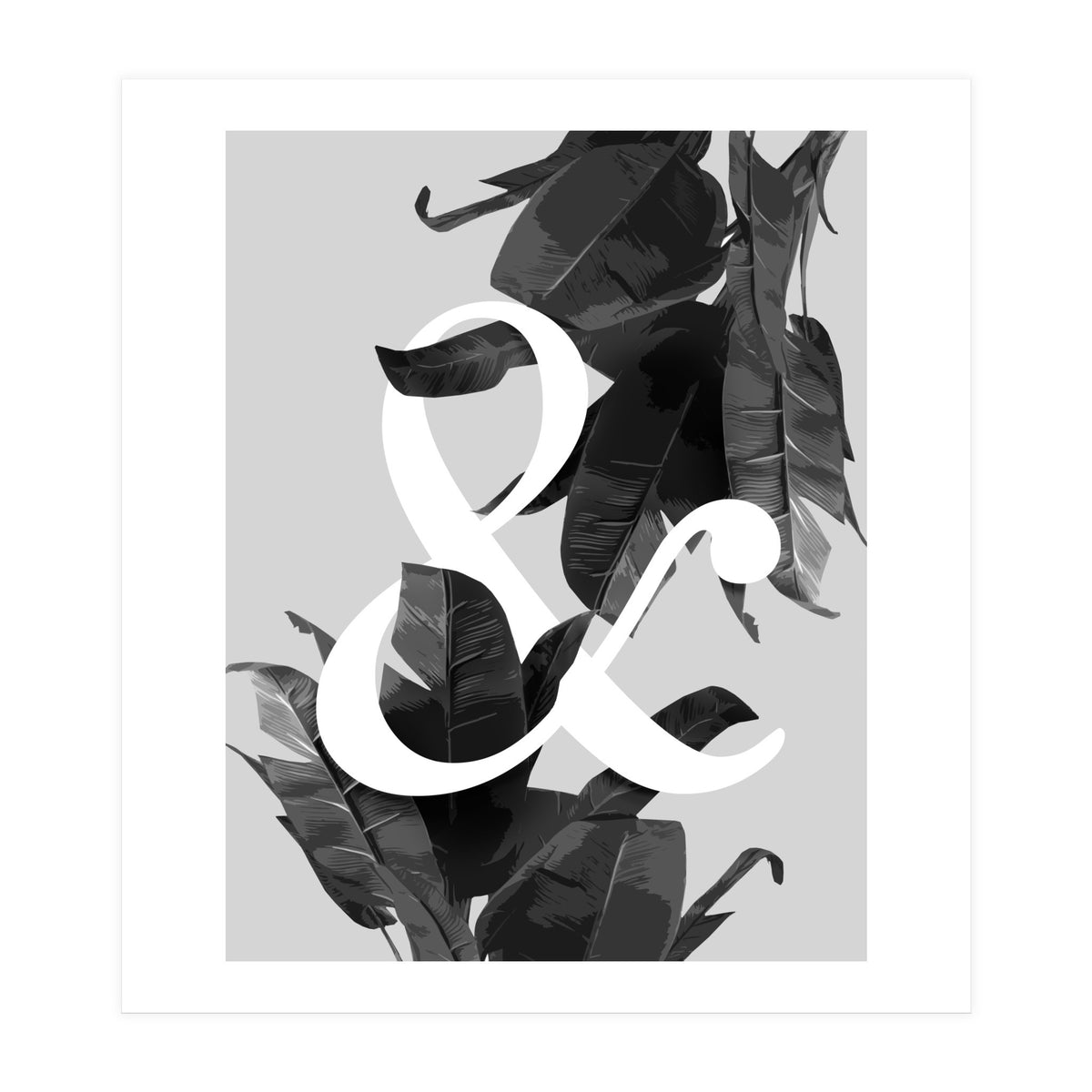 Botanical Ampersand (Print Only)