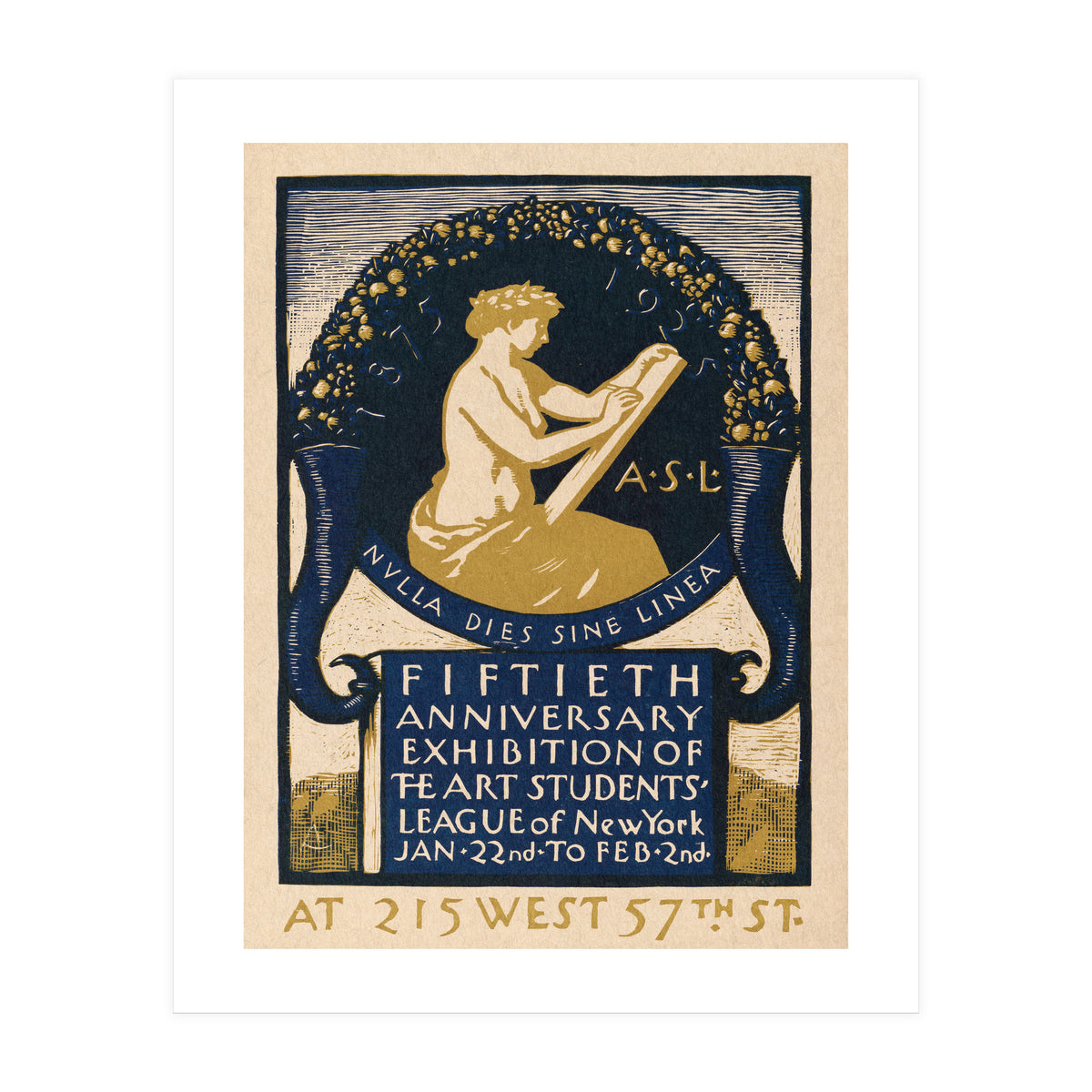 The Art Students League Of New York Exhibition (Print Only)