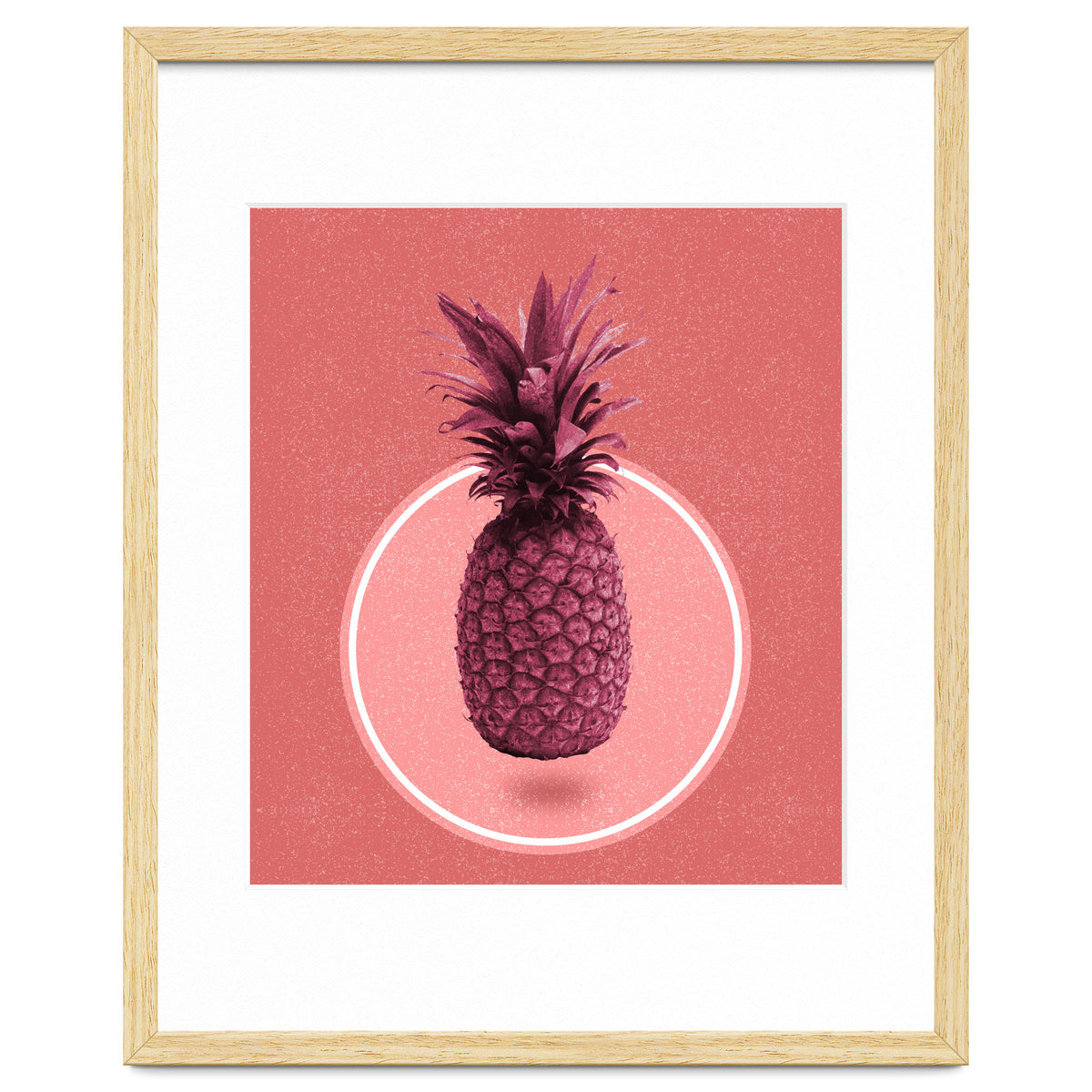 Purple Floating Pineapple