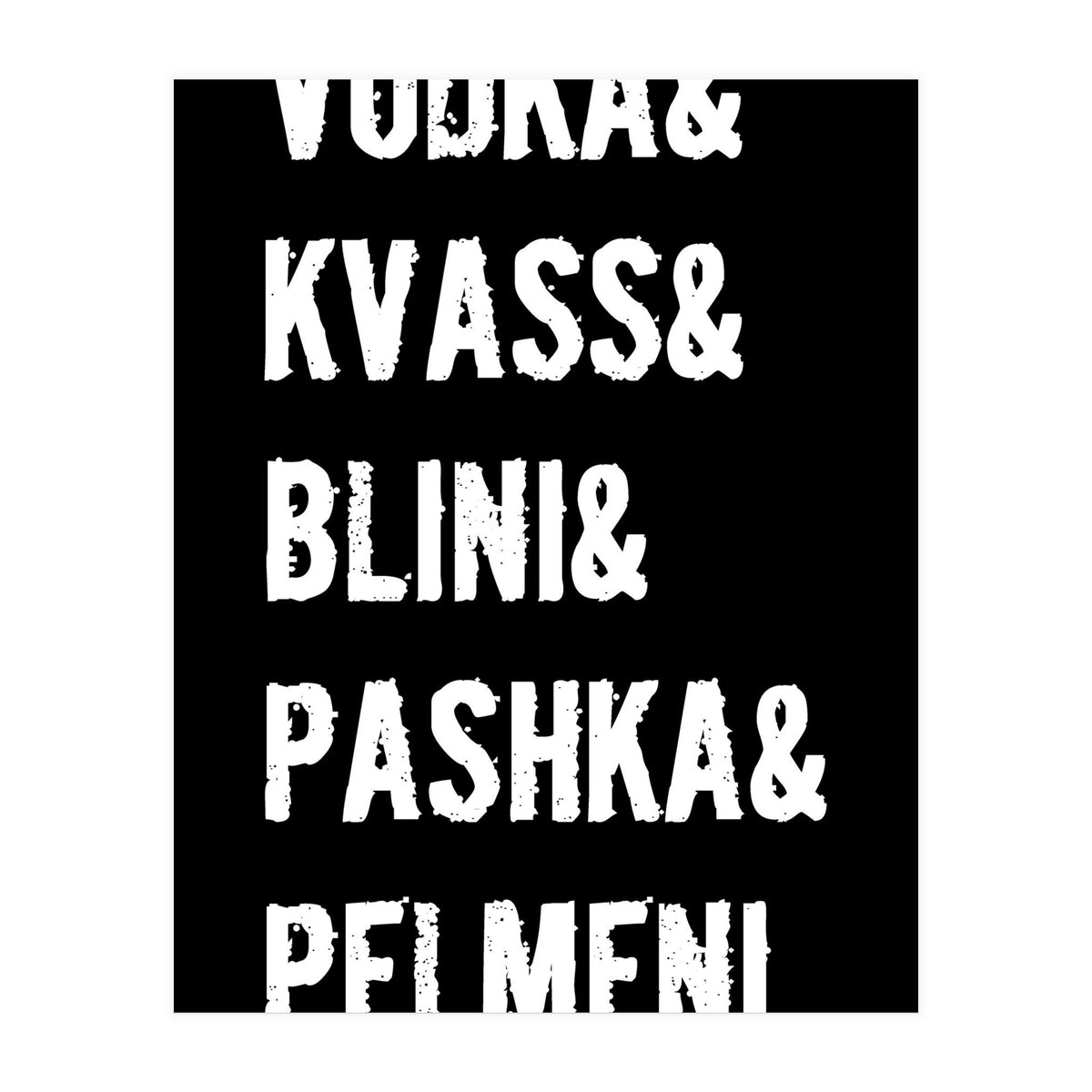 It`s a Russian thing! (Print Only)