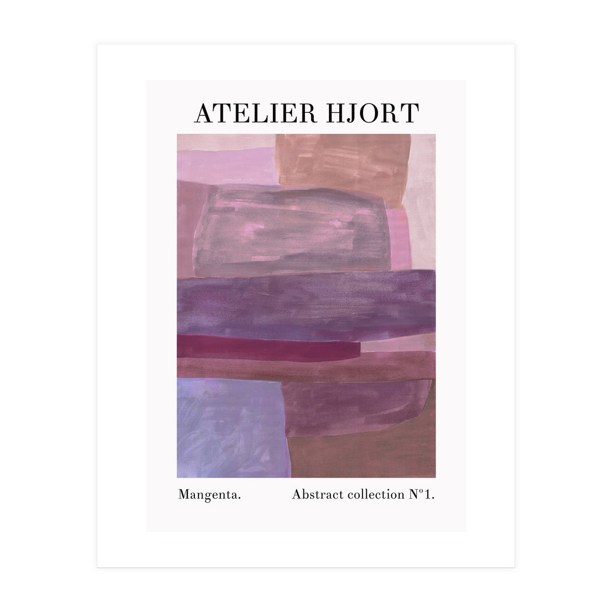 Mangenta Abstract (Print Only)