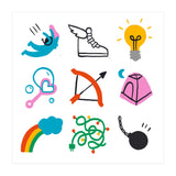 Sagittarius Emoji (Print Only) thumbnail
