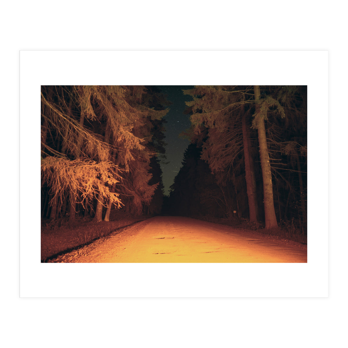 Serial Killer on His Way Home (Print Only)