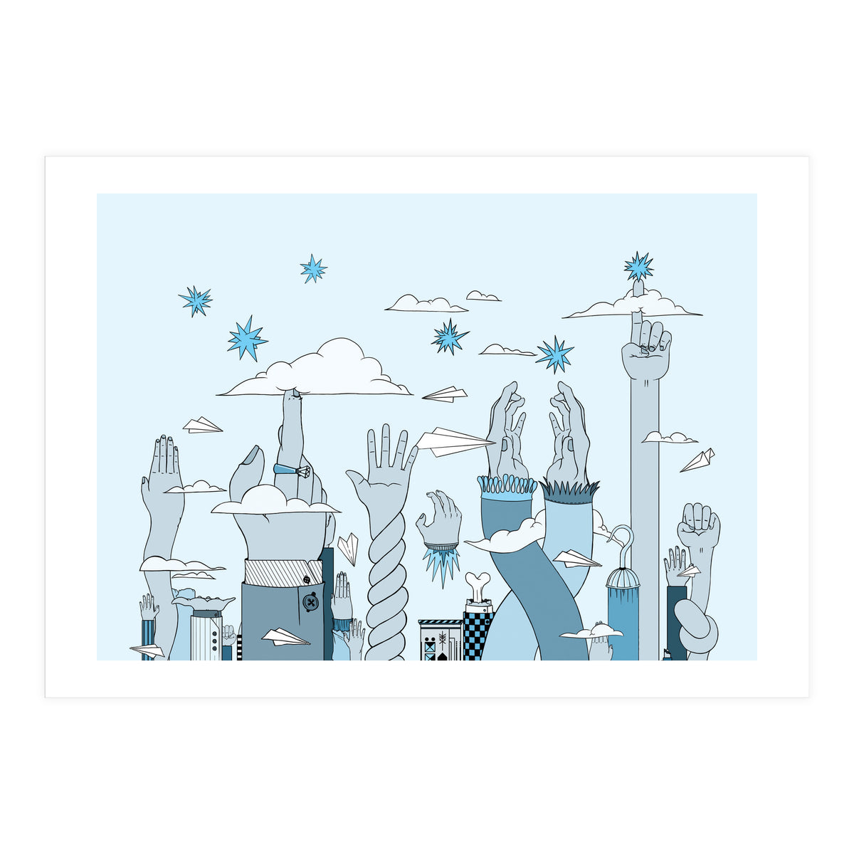 SKYSCRAPERS (Print Only)