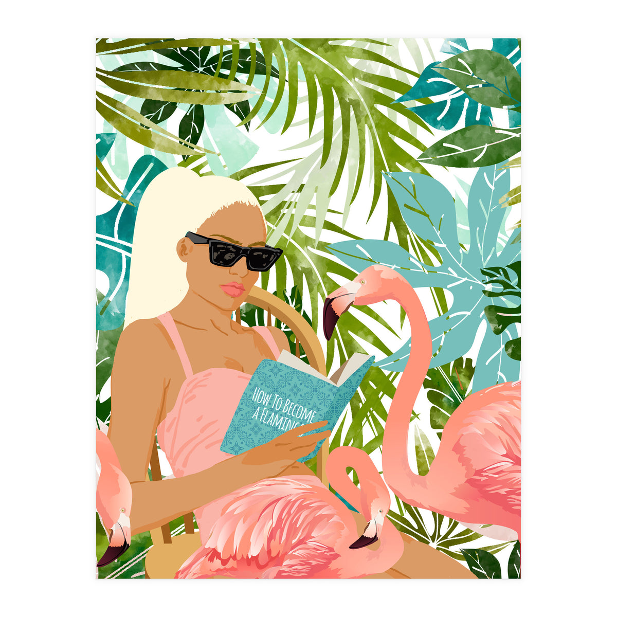 How To Become A Flamingo (Print Only)
