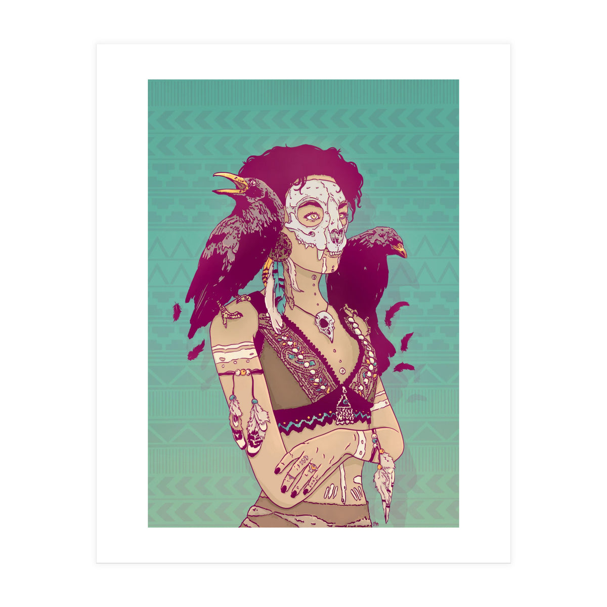 Raven Lady (Print Only)
