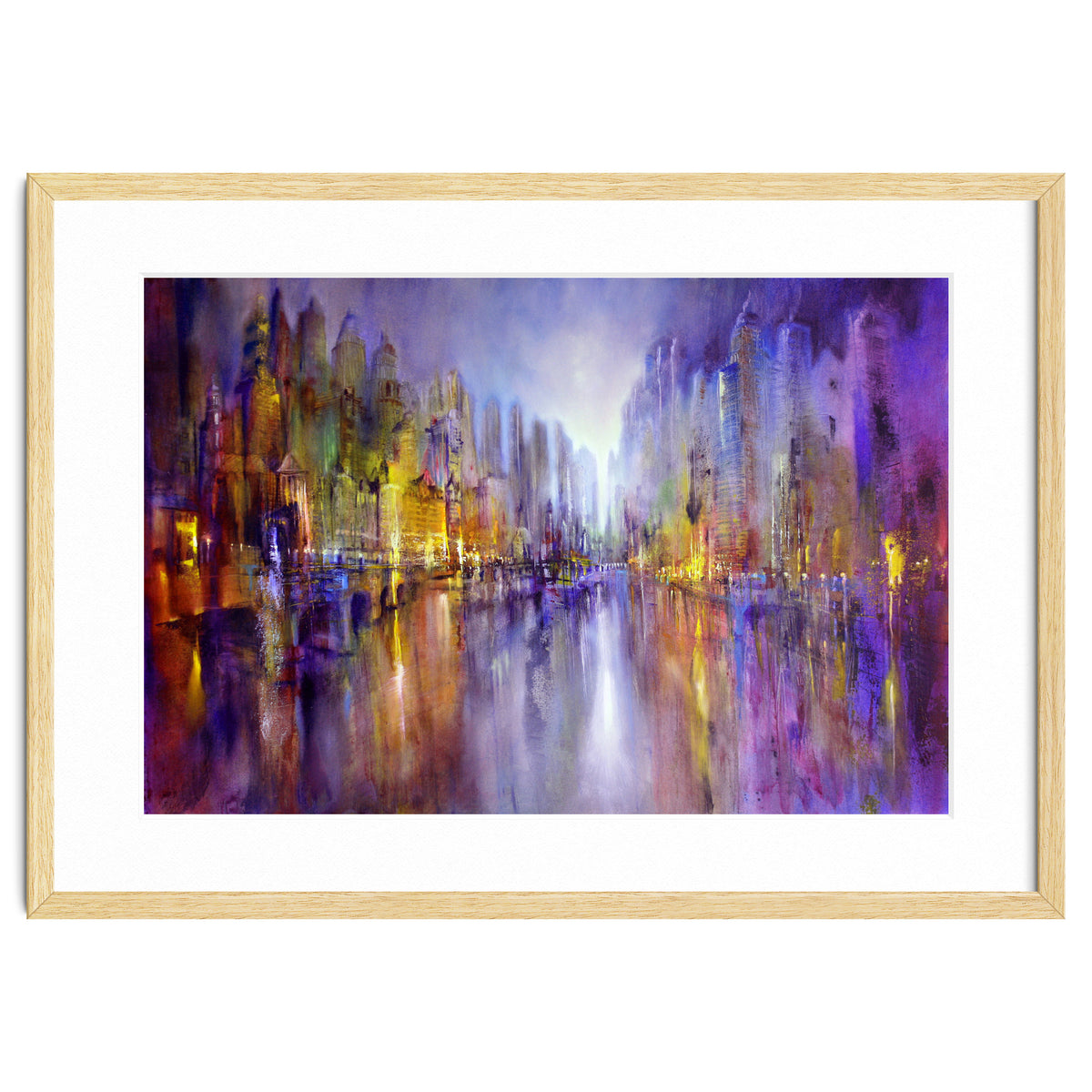 Stadt Am Fluss - city on the riverside