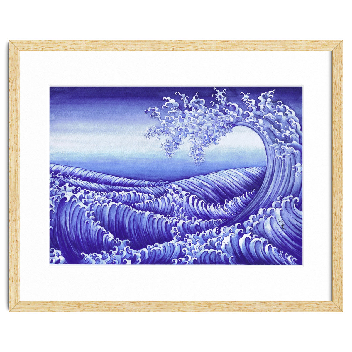 Turbulent Water Triptych part 3