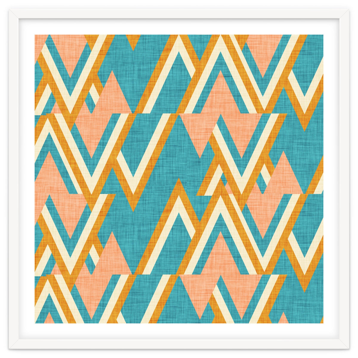 New Mid Mod Woods Blue