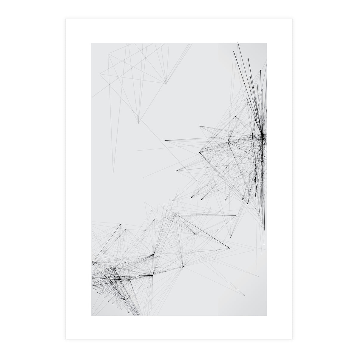 Abstract Lines Geometric (Print Only)