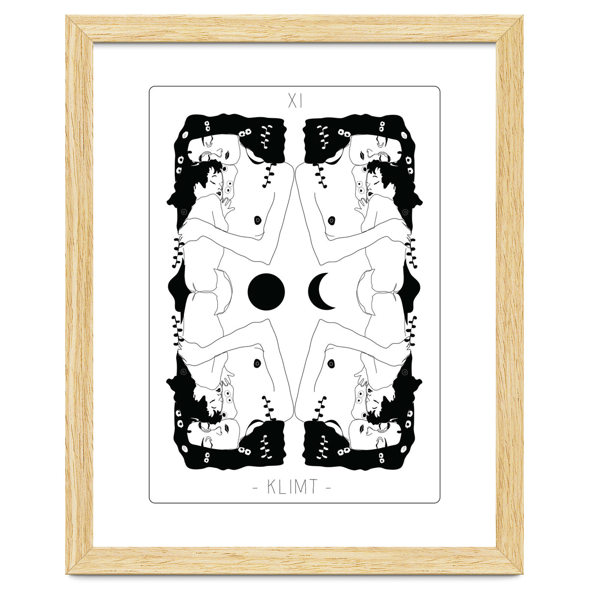 Klimt Tarot Card