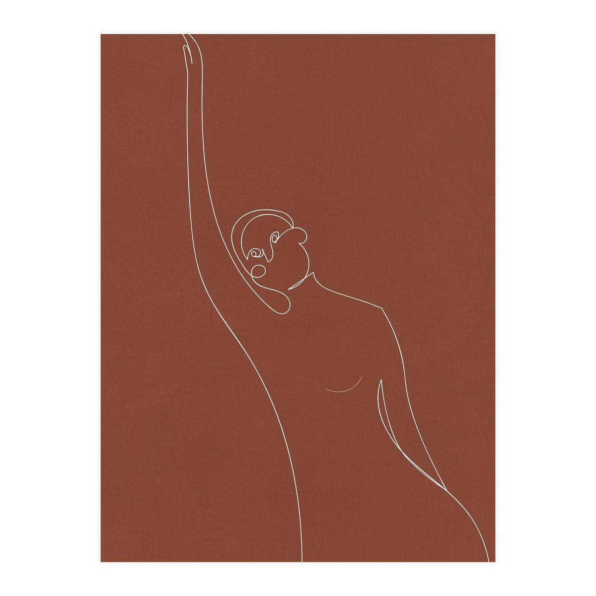Line Art Woman Body (Print Only)