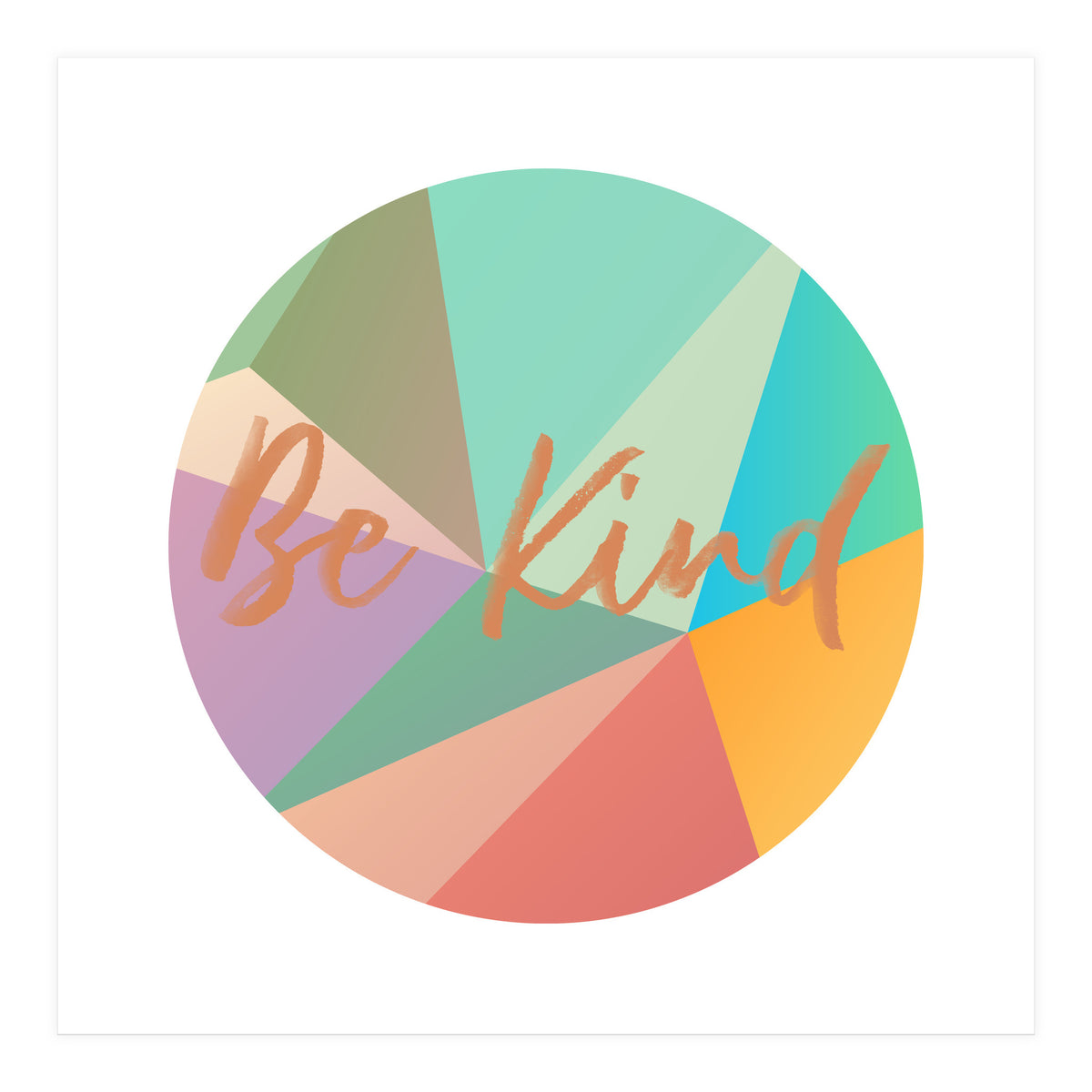 Be Kind Crystal  (Print Only)