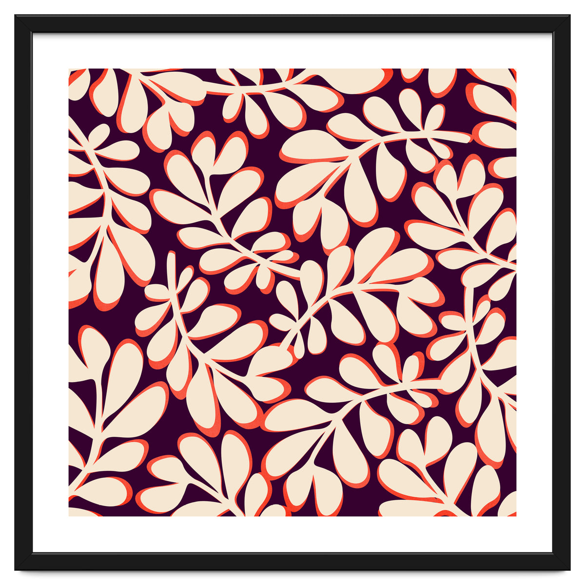 Mid Mod Playful Dark Botanical