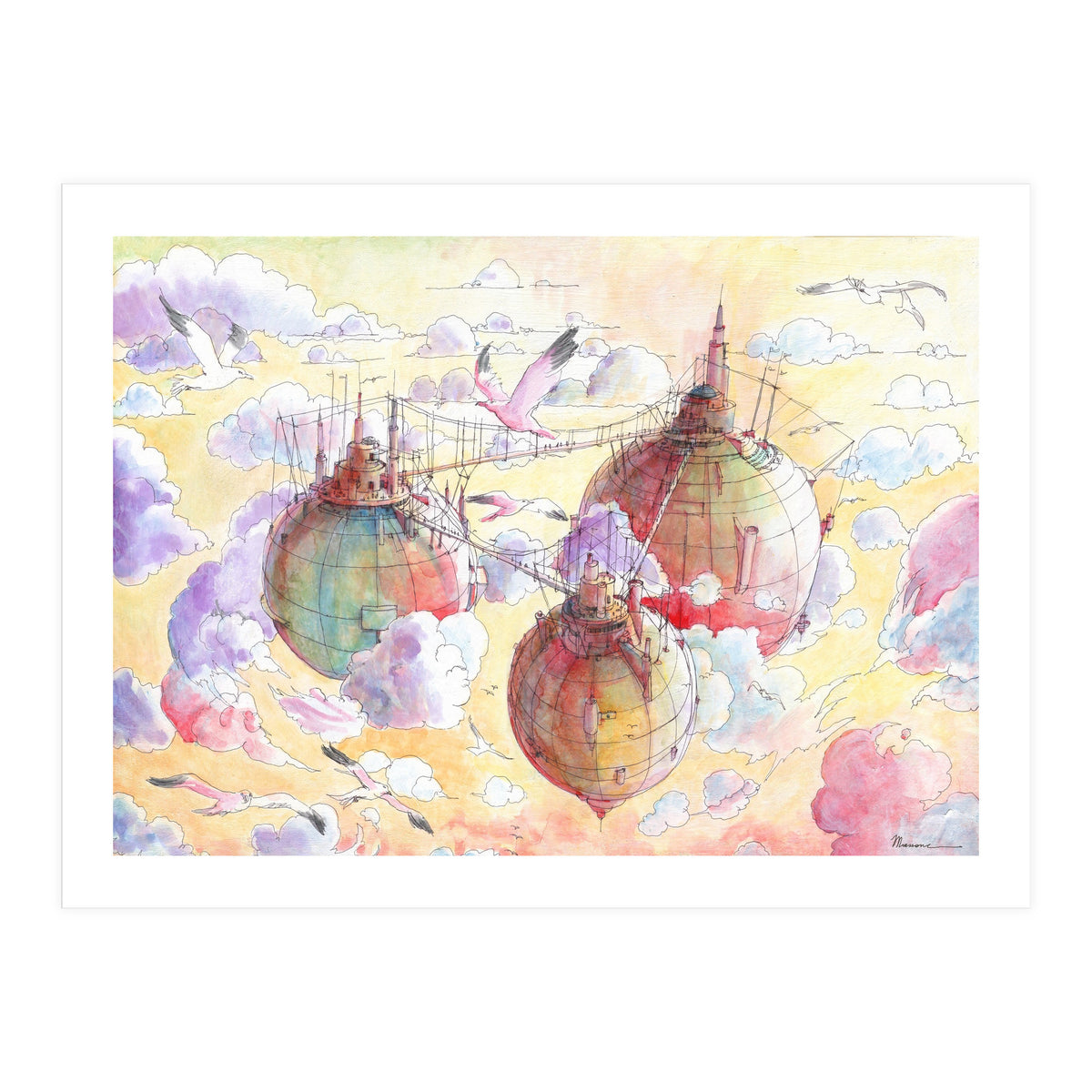 Three worlds (Print Only)