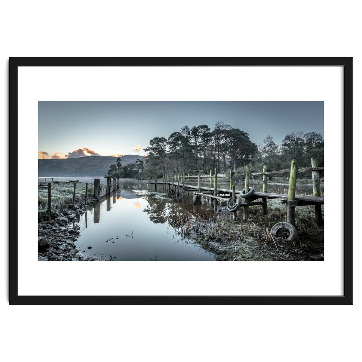 Derwent Water winters morning