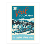 Vintage Vail ski poster (Print Only) thumbnail