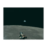 Earth, Moon And Lunar Module, As11 44 6643 (Print Only) thumbnail
