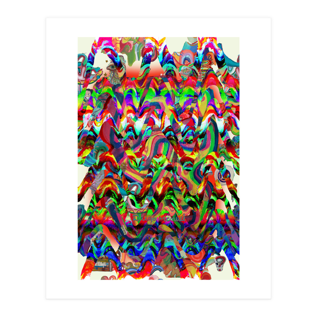 New Graffiti B 30 (Print Only)