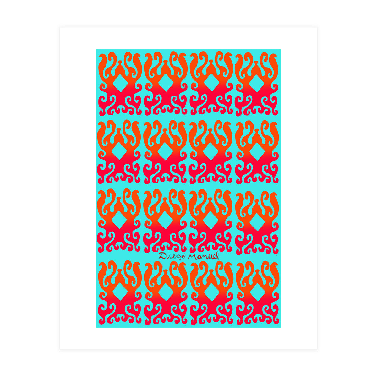 Tapiz Perfiles 2023 10 (Print Only)