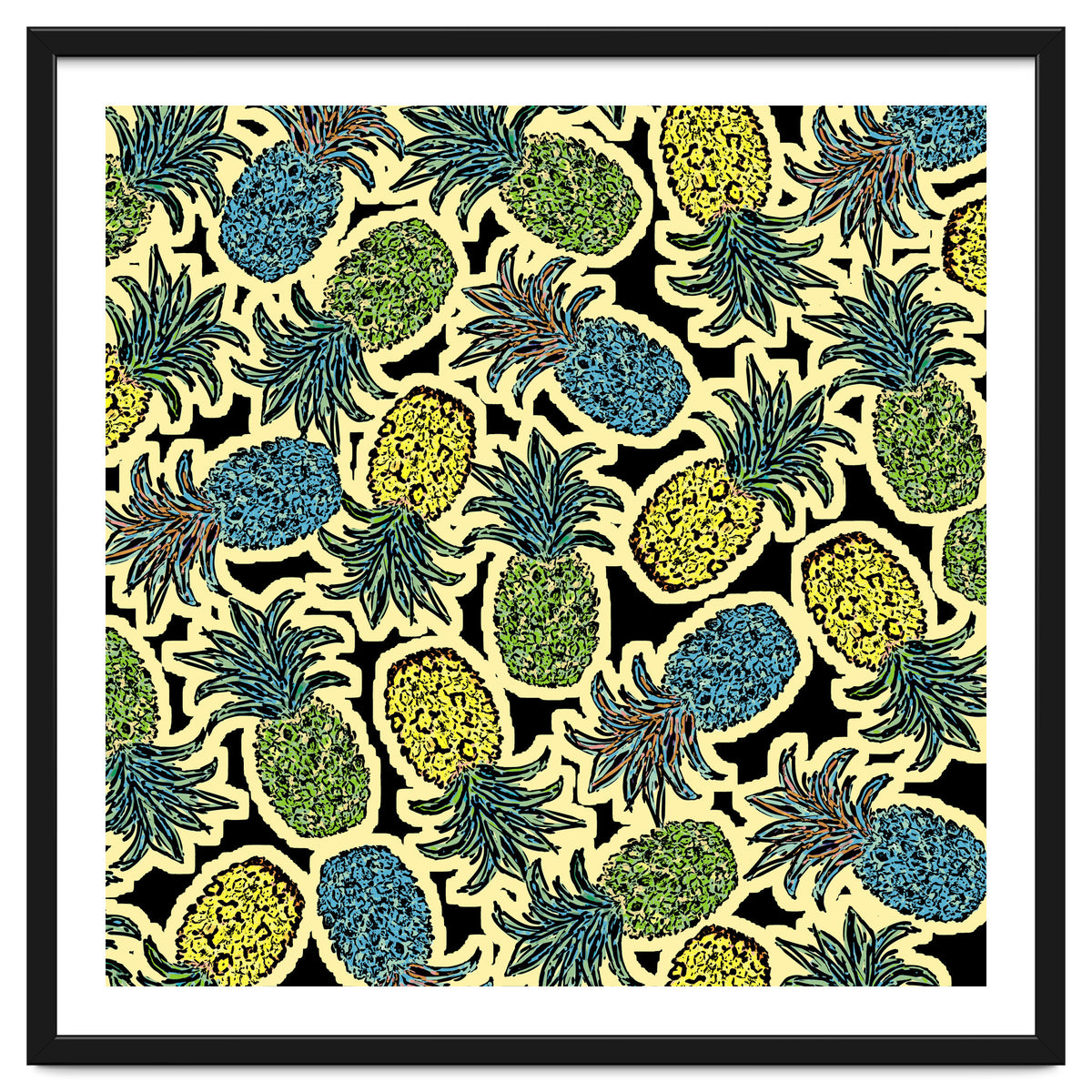 Pineapple Pandemonium Retro Tone