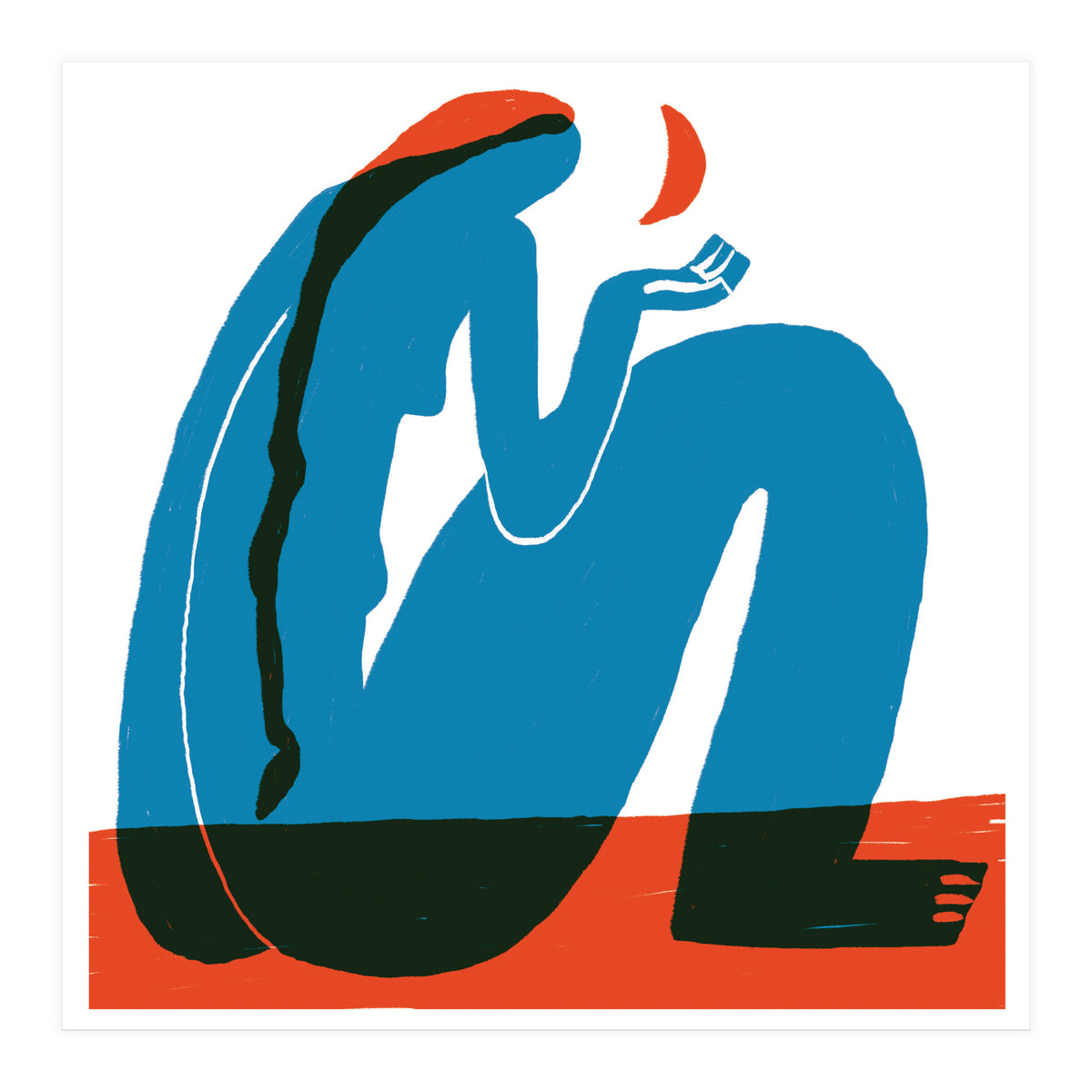 Hey Moon (Print Only)