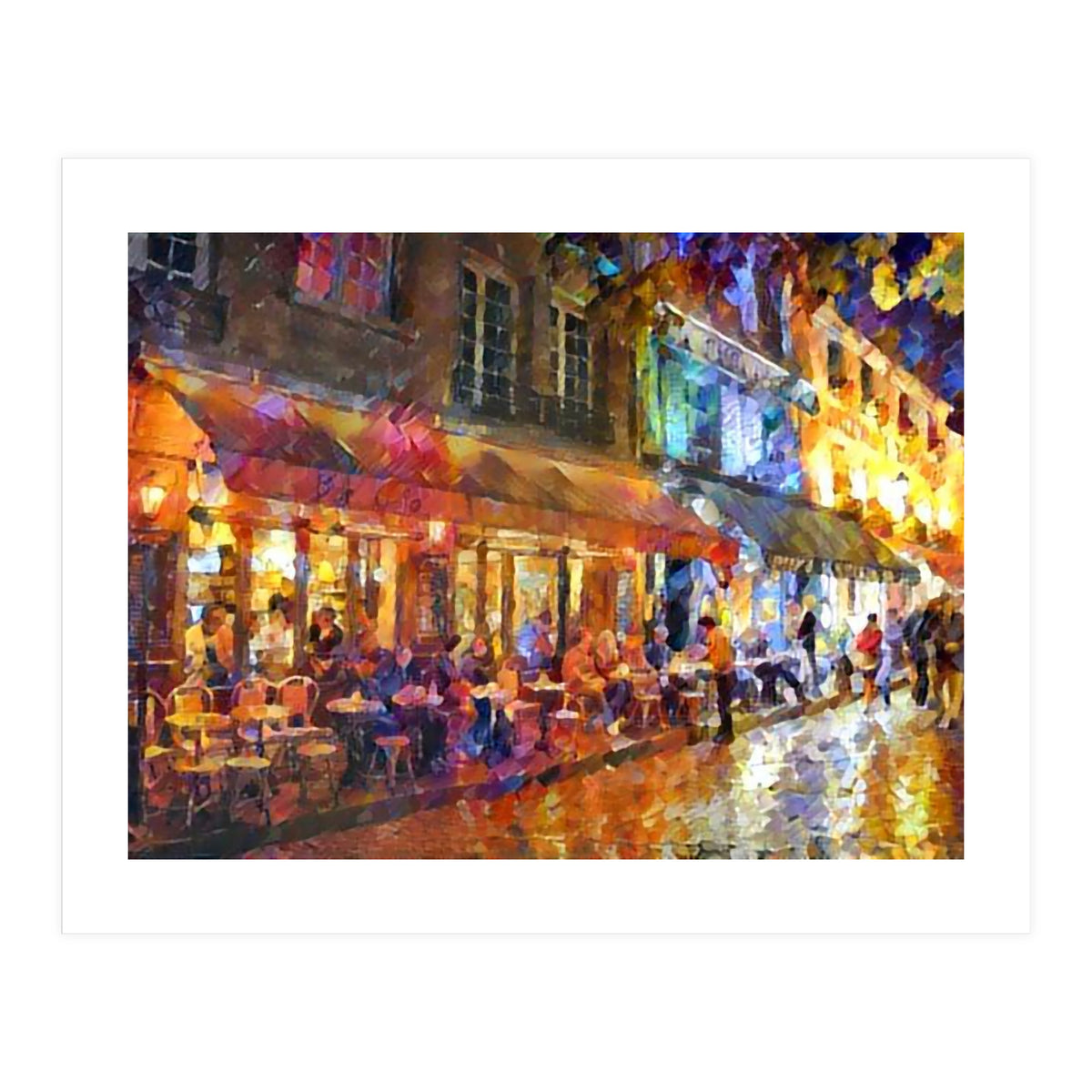 CAFE IN PARIS (Print Only)