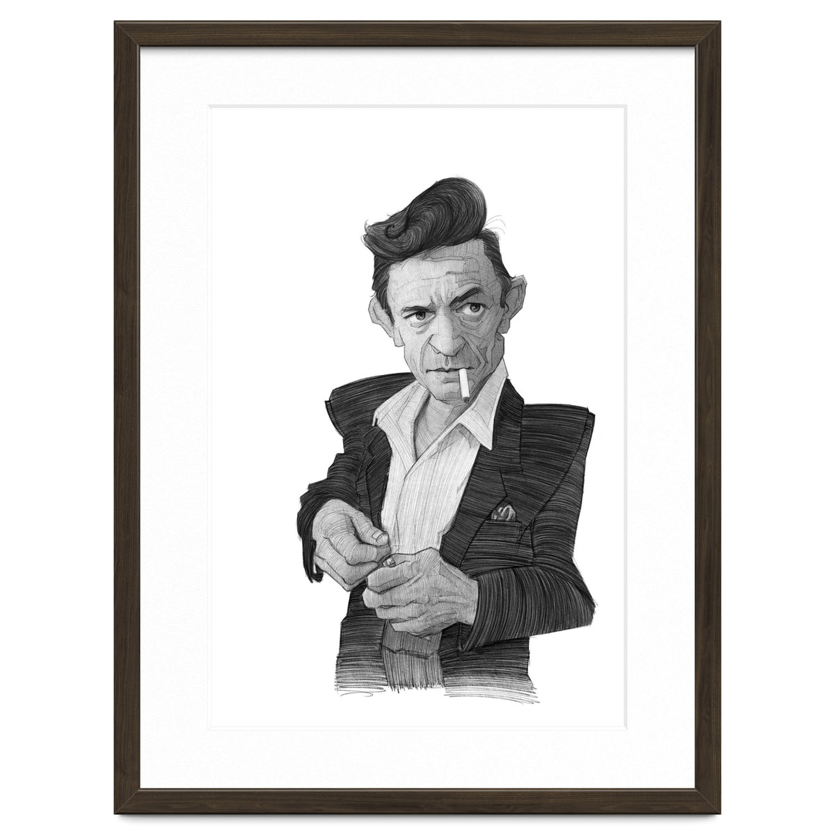 Johnny Cash Portrait