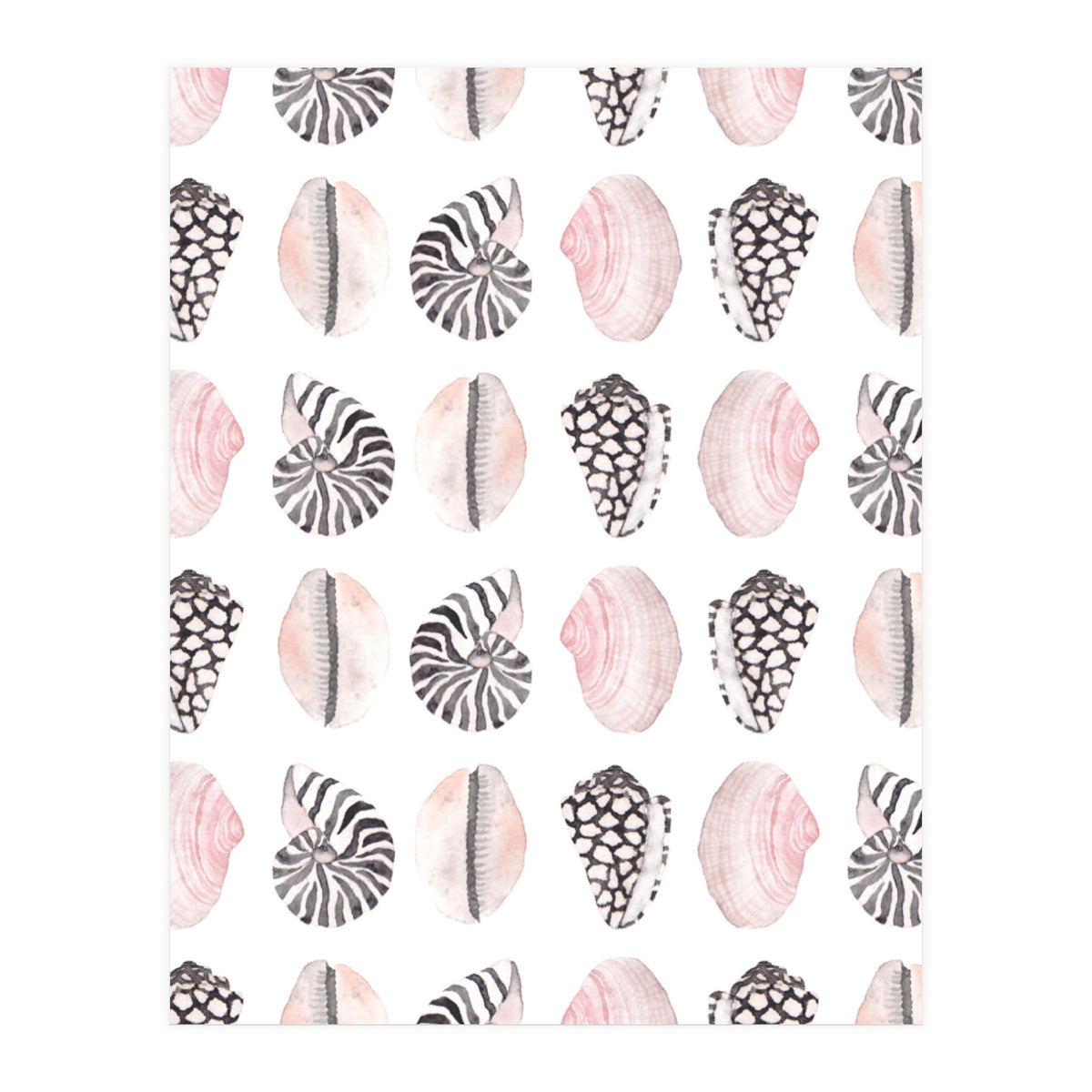 Seashell Pattern (Print Only)