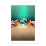 Dolphin Desert (Print Only) thumbnail