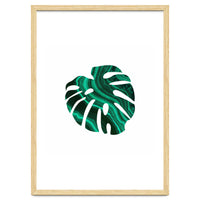 Green Marble Leaf I