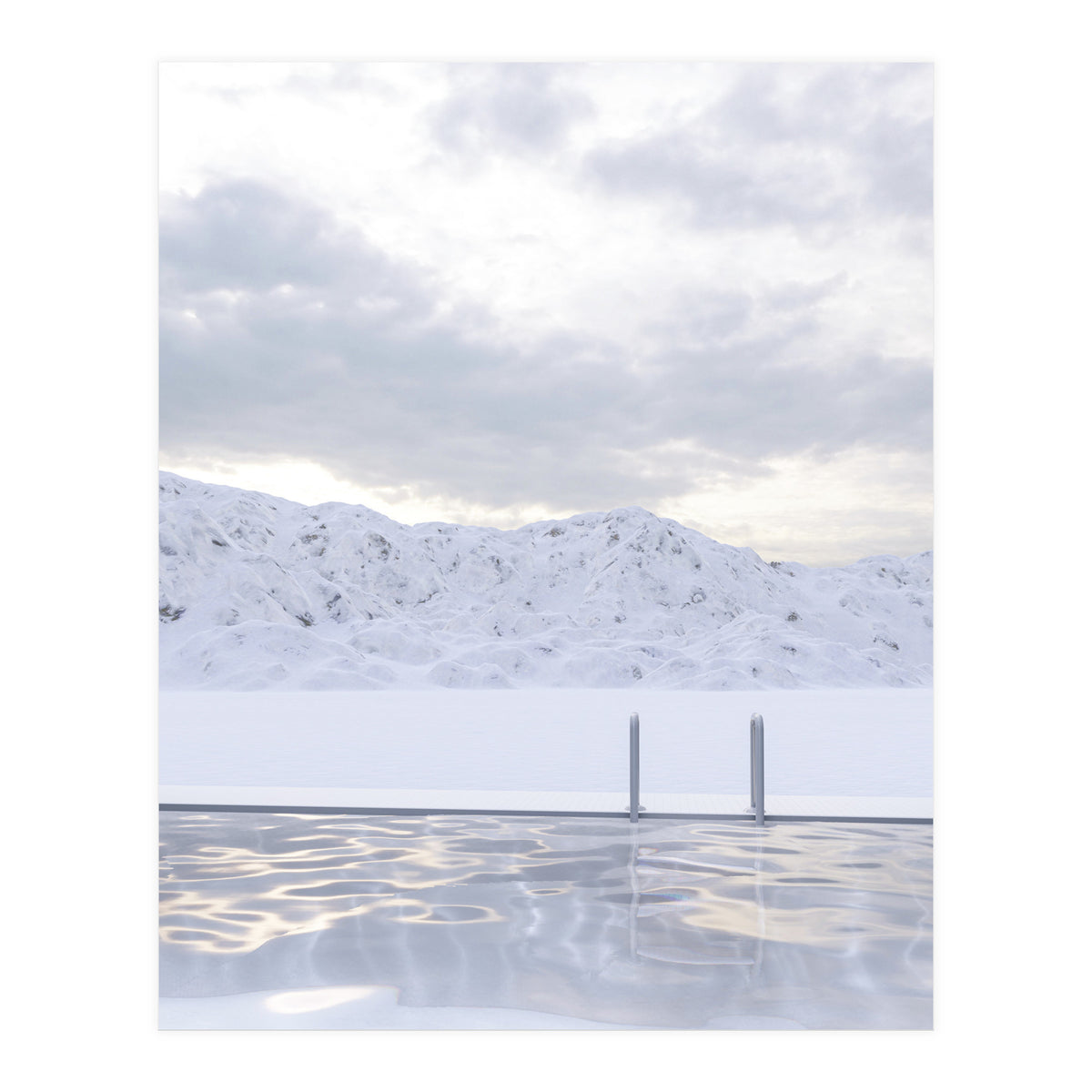 POOL SERIES-WHITE (Print Only)