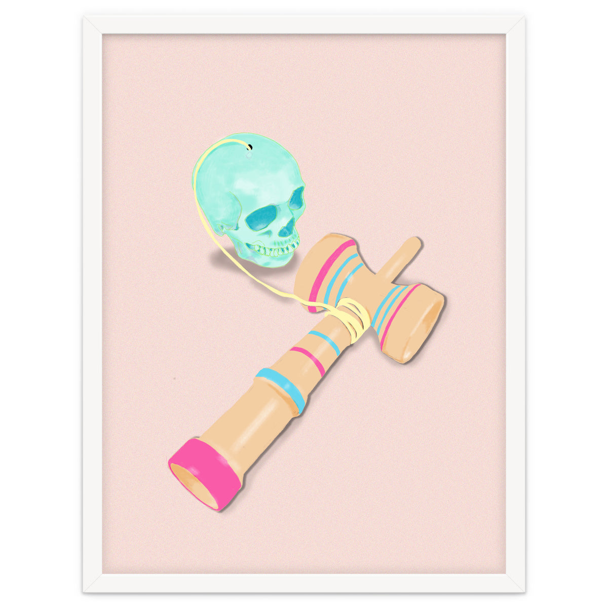 Skull kendama